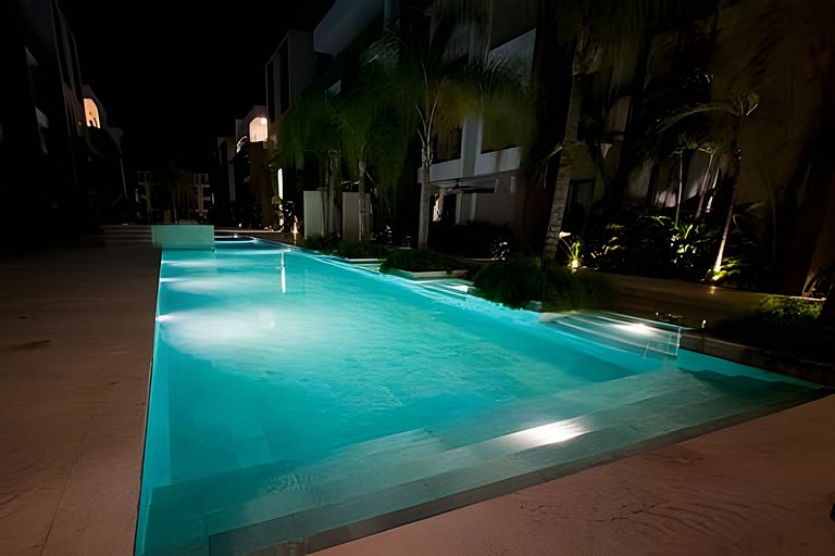 Condominio de lujo Salida a playa Estilo Resort Muchas comod